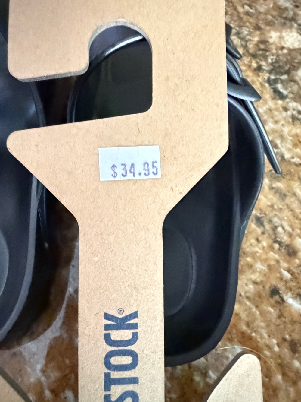 Size 33 Birkenstock kids  Black Arizona EVA Dual-Strap Sandals - Picture 10 of 10